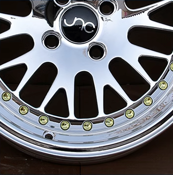 15 16 17 18 Inch Wide-Lip Steel Wheels Deep Dish Style Chrome - Fits Honda Civic, Honda Fit, and Toyota Corolla | JDM Tamashii (Copy) - JDM Tamashii