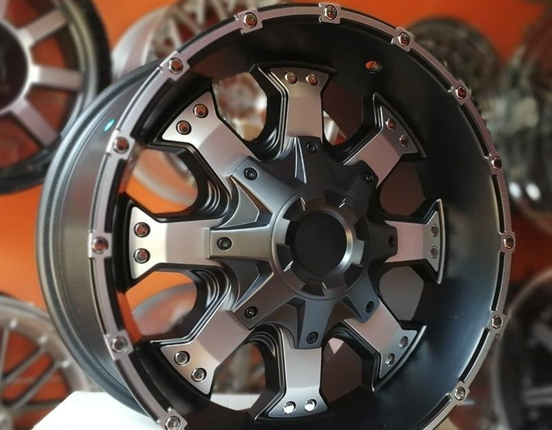 16 17 Inch Off-Road Style Wheels – Fits Jeep Wrangler, Toyota Tacoma, Ford Ranger | JDM Tamashii - JDM Tamashii