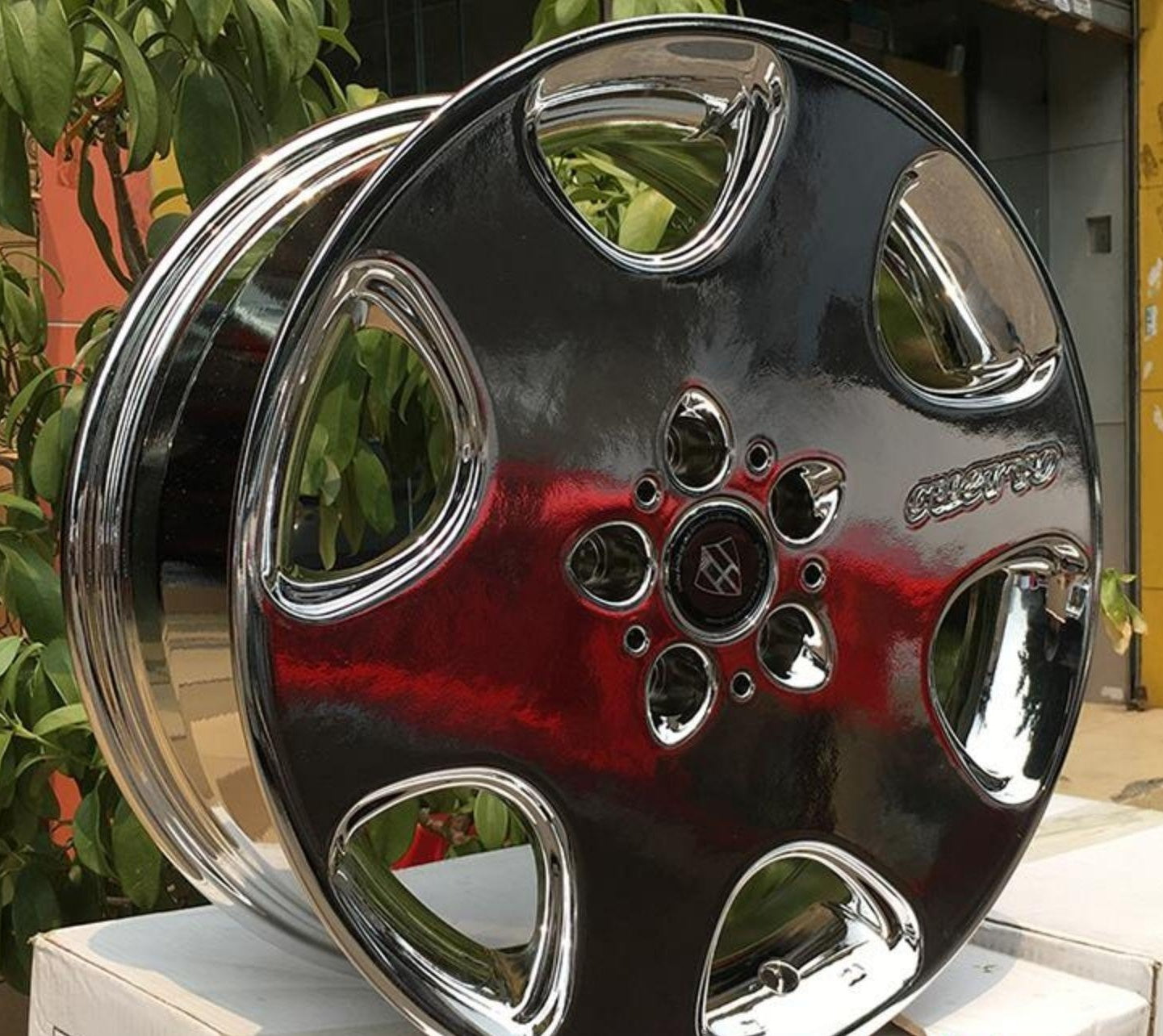 18 19 Inch Chrome Dish Rims – Fits Audi A4, A5, Accord, Lexus IS | JDM Tamashii - JDM Tamashii
