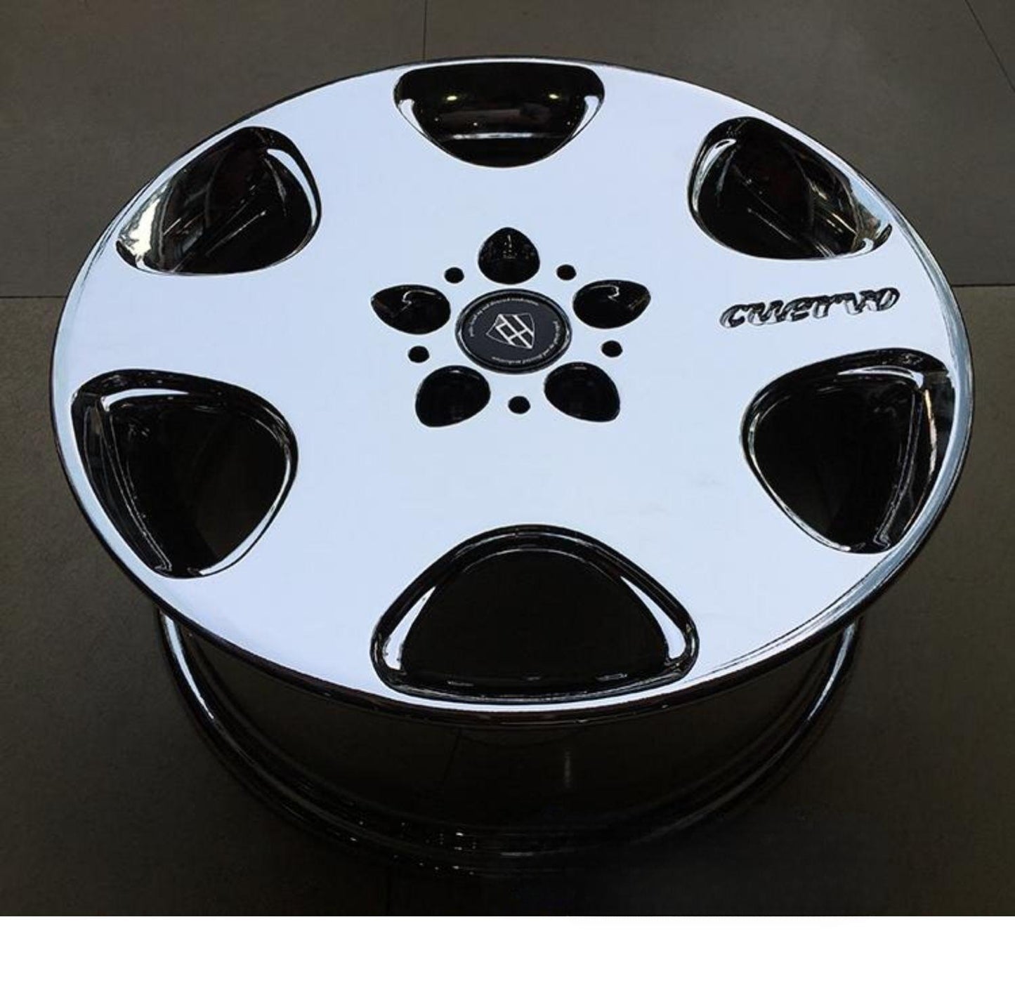 18 19 Inch Chrome Dish Rims – Fits Audi A4, A5, Accord, Lexus IS | JDM Tamashii - JDM Tamashii