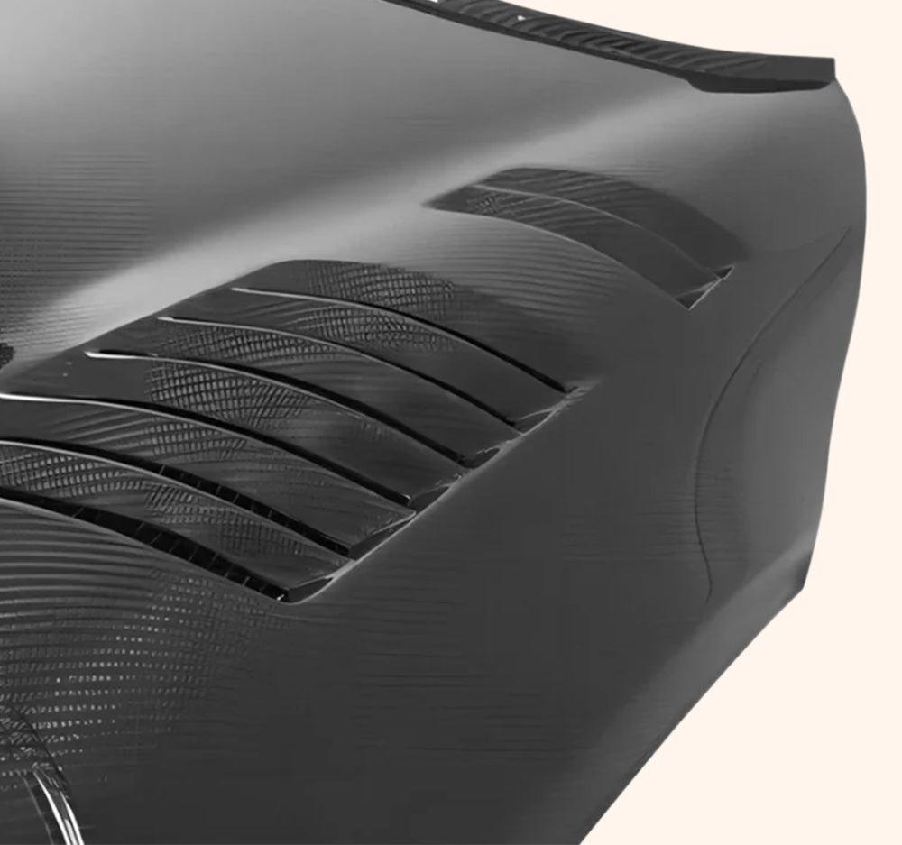 AG-Style Dry Carbon Fiber Hood – Fits 2013–2022 MINI Cooper F56 | JDM Tamashii - JDM Tamashii