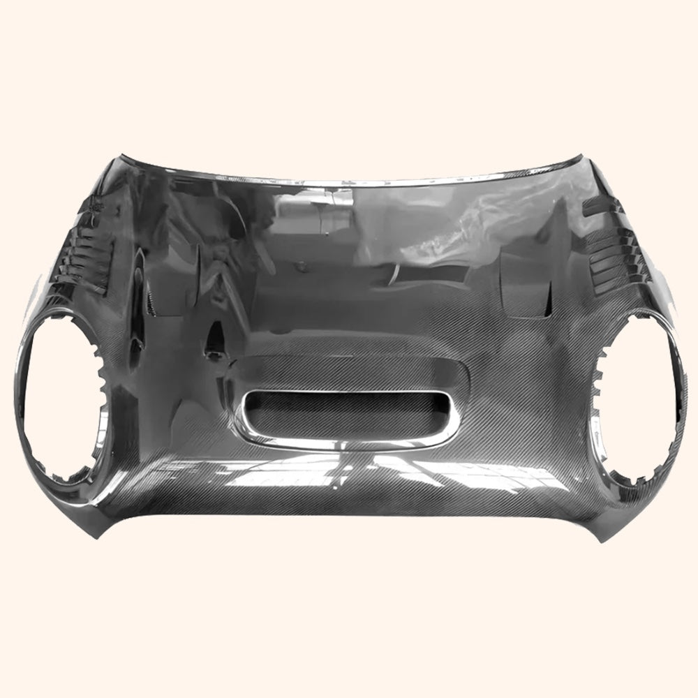 AG-Style Dry Carbon Fiber Hood – Fits 2013–2022 MINI Cooper F56 | Lightweight Engine Bay Upgrade | JDM Tamashii - JDM Tamashii