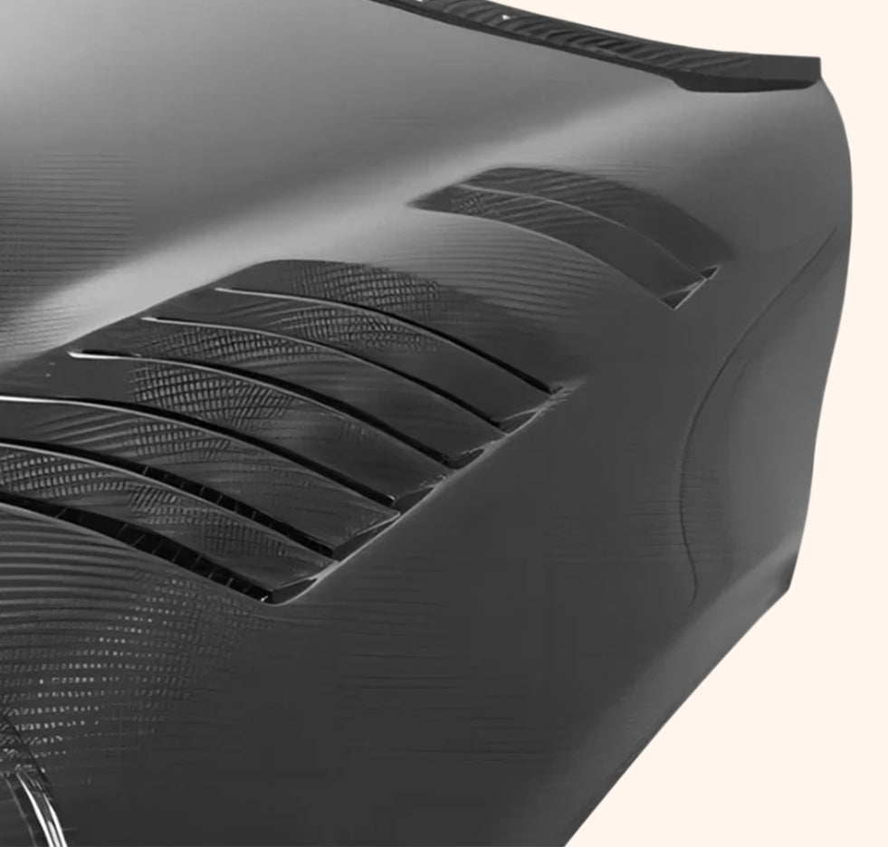 AG-Style Dry Carbon Fiber Hood – Fits 2013–2022 MINI Cooper F56 | Lightweight Engine Bay Upgrade | JDM Tamashii - JDM Tamashii