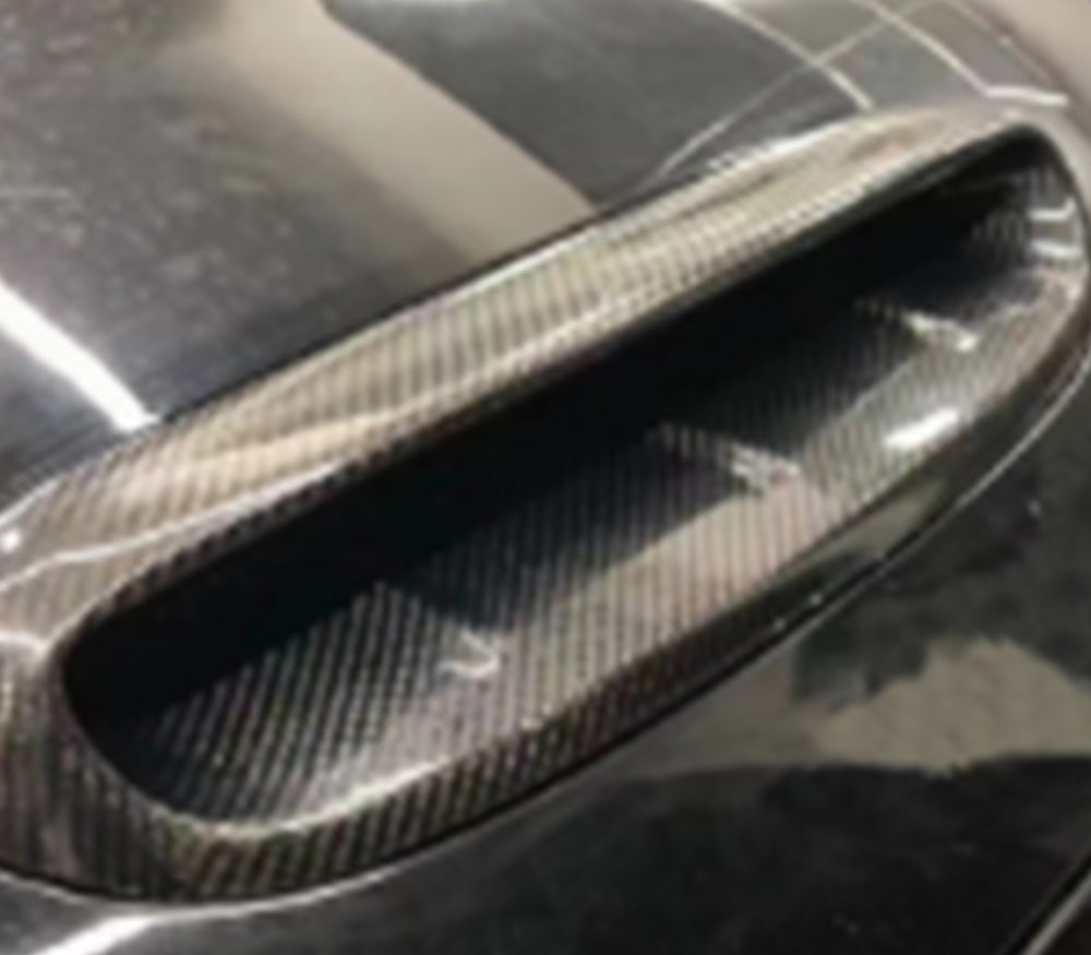 BS-Style Vented Dry Carbon Fiber Hood – Fits 2013–2022 MINI Cooper F56 | Aggressive Heat Extractor Upgrade | JDM Tamashii - JDM Tamashii
