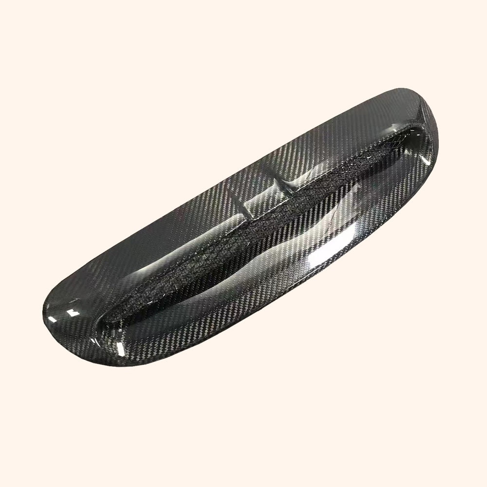 CS-Style Carbon Fiber Vented Hood Scoop – Fits 2013–2022 MINI Cooper F56 | Aggressive Heat Extractor Upgrade | JDM Tamashii - JDM Tamashii