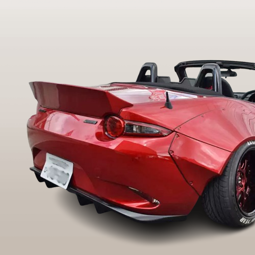 Carbon Fiber Ducktail Rear Trunk Spoiler Lip – Fits Mazda Miata MX-5 ND RF - JDM Tamashii