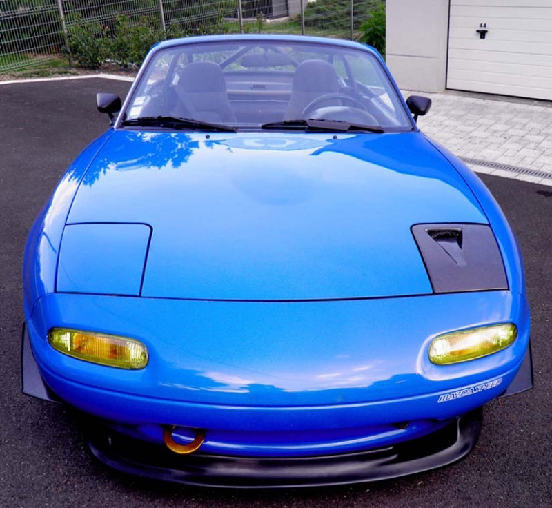 Carbon Fiber Headlight Vent Covers for Mazda Miata MX-5 NA | JDM Pop-Up Headlight Mod - JDM Tamashii