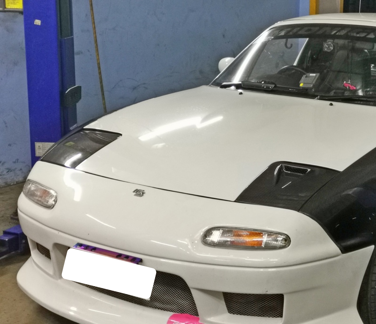 Carbon Fiber Headlight Vent Covers for Mazda Miata MX-5 NA | JDM Pop-Up Headlight Mod - JDM Tamashii