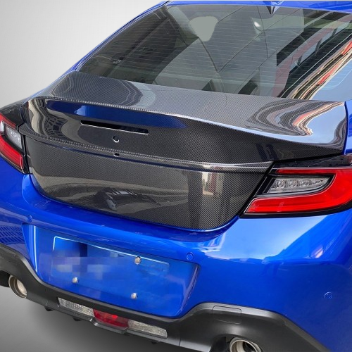Ducktail Style Carbon Fiber Trunk Lid – Fits 2021–2024 Subaru BRZ