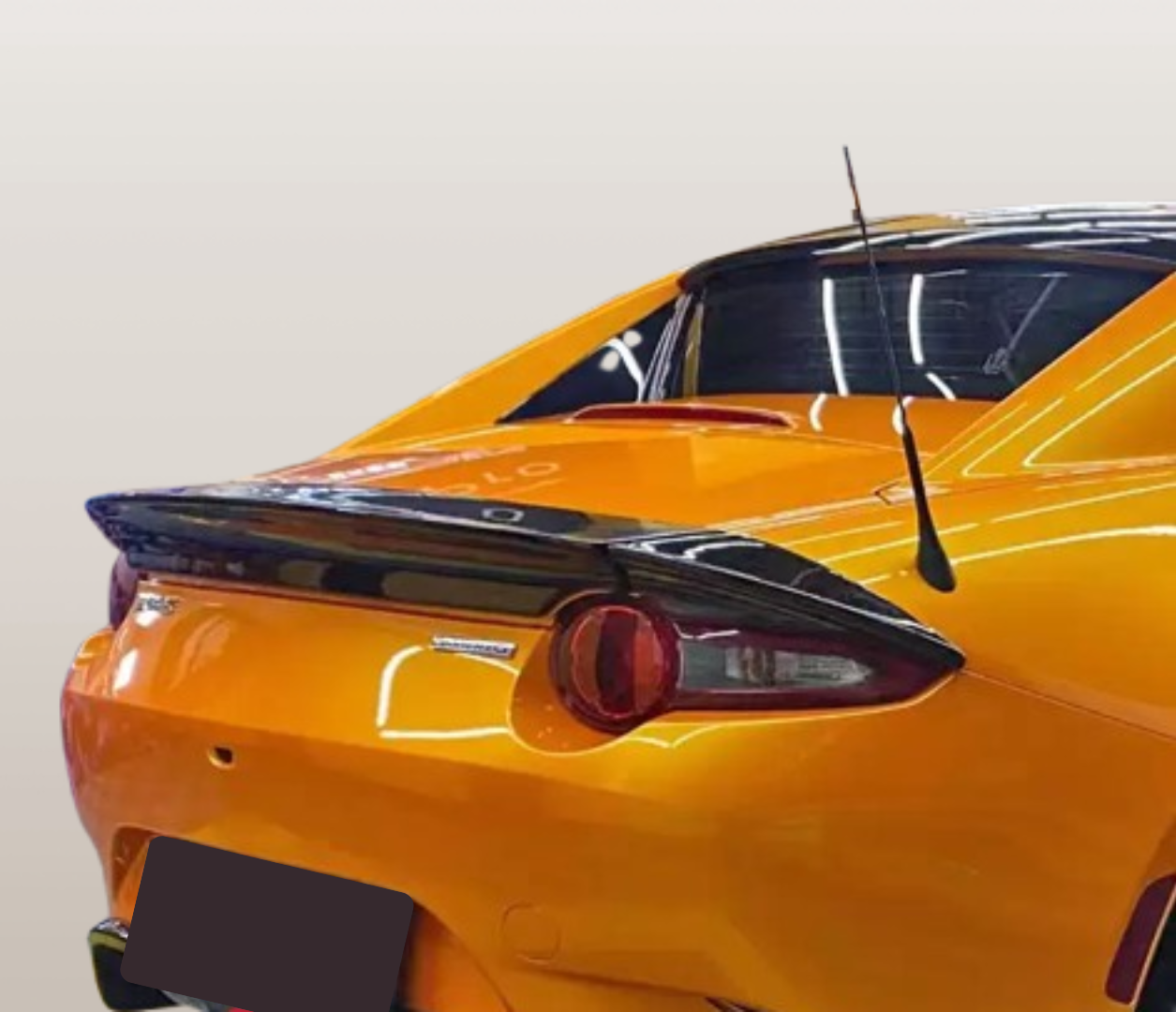 ESQ-Style Rear Trunk Spoiler Lip – Fits Mazda Miata MX-5 ND RF | Carbon Fiber Fiberglass - JDM Tamashii