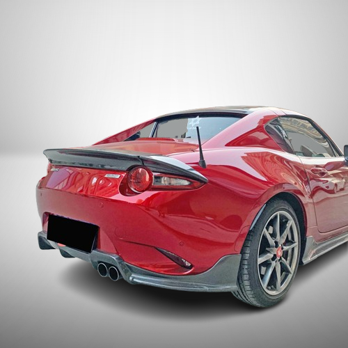ESQ-Style Rear Trunk Spoiler Lip – Fits Mazda Miata MX-5 ND RF | Carbon Fiber Fiberglass - JDM Tamashii