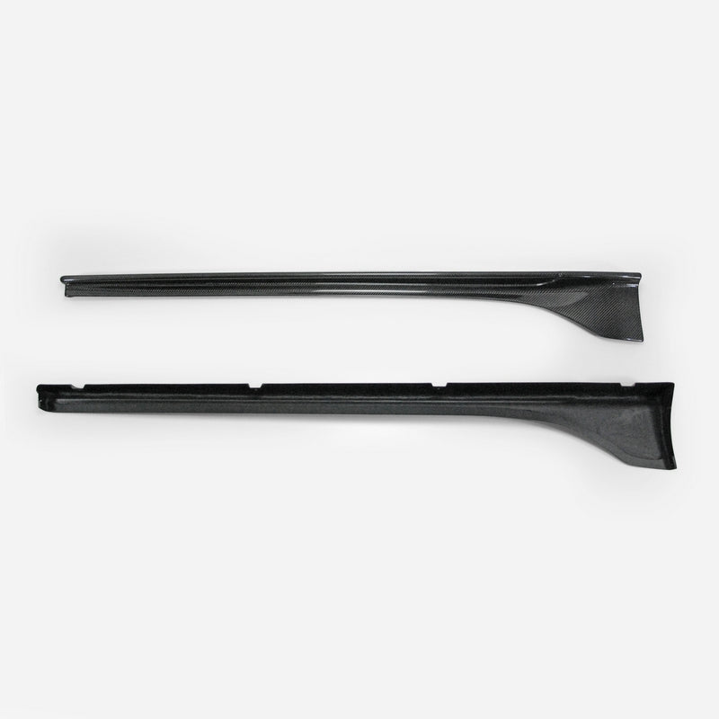 ESQ Style Carbon Fiber Side Skirt Extensions – Fits Mazda Miata MX-5 ND - JDM Tamashii