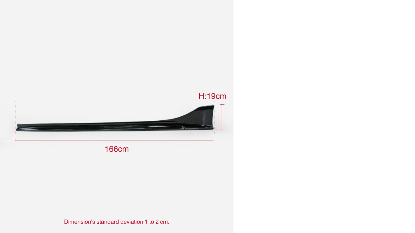 ESQ Style Carbon Fiber Side Skirt Extensions – Fits Mazda Miata MX-5 ND - JDM Tamashii