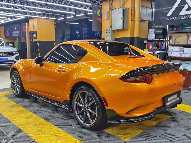 ESQ Style Carbon Fiber Side Skirt Extensions – Fits Mazda Miata MX-5 ND - JDM Tamashii