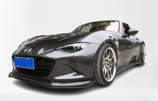 Front Lip Spoiler / Front Splitter for Mazda Miata MX-5 ND | Carbon Fiber Forged Carbon Fiberglass - JDM Tamashii