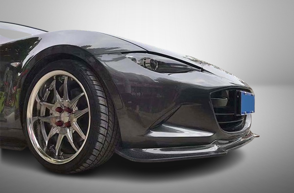 Front Lip Spoiler / Front Splitter for Mazda Miata MX-5 ND | Carbon Fiber Forged Carbon Fiberglass - JDM Tamashii