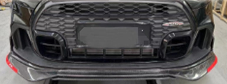 GC2-Style Carbon Fiber Front Lip Spoiler – Fits 2013–2022 MINI Cooper F56 | Aggressive Aero Splitter Upgrade | JDM Tamashii - JDM Tamashii