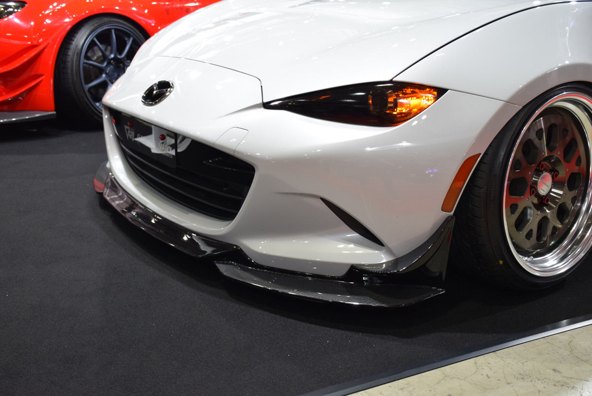 GV-Style Carbon Fiber Front Lip – Fits Mazda Miata MX-5 ND RC - JDM Tamashii
