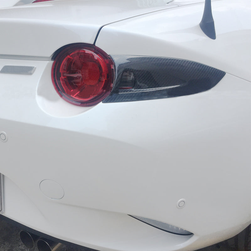 GV-Style Carbon Fiber Tail Light Covers – Fits Mazda Miata MX-5 ND RF - JDM Tamashii