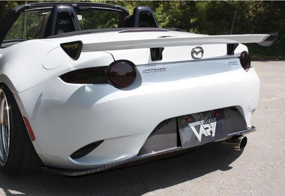 GV-Style Rear Lip Spoiler Splitter for Mazda Miata MX-5 ND | Carbon Fiber or FRP - JDM Tamashii