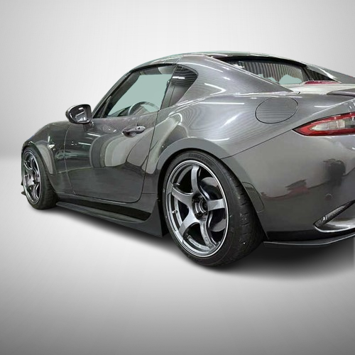 Garage Vary-Style Side Skirt Extensions – Fits Mazda Miata MX-5 ND | Carbon Fiber or FRP - JDM Tamashii