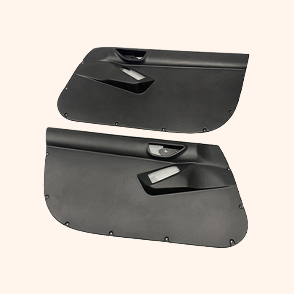 KT-Style Carbon Fiber Interior Door Panels – Fits 2022–2024 Toyota GR86 / 2021–2024 Subaru BRZ