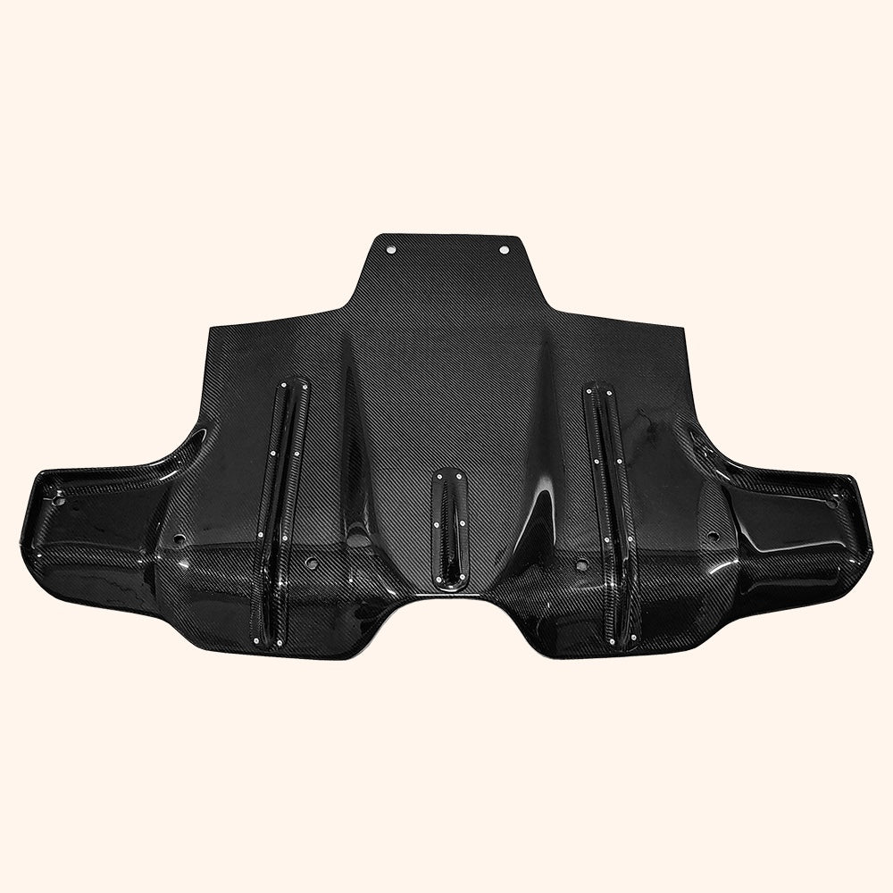 KZT-Style Rear Diffuser Underboard – Fits 2013–2022 MINI Cooper F56 | Carbon Fiber & FRP Options & more - JDM Tamashii