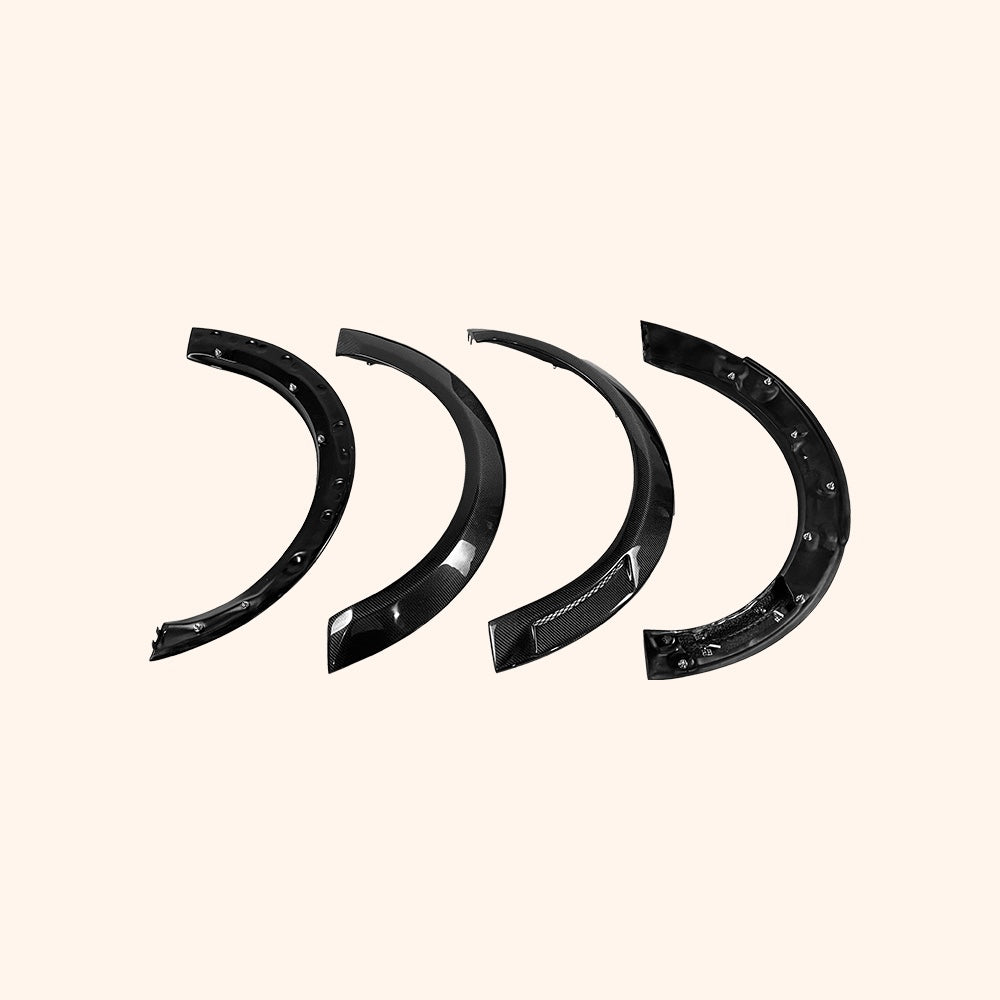 KZT-Style Vented Fender Flares – Fits 2013–2022 MINI Cooper F55 F56 F57 | Carbon Fiber & FRP Options - JDM Tamashii