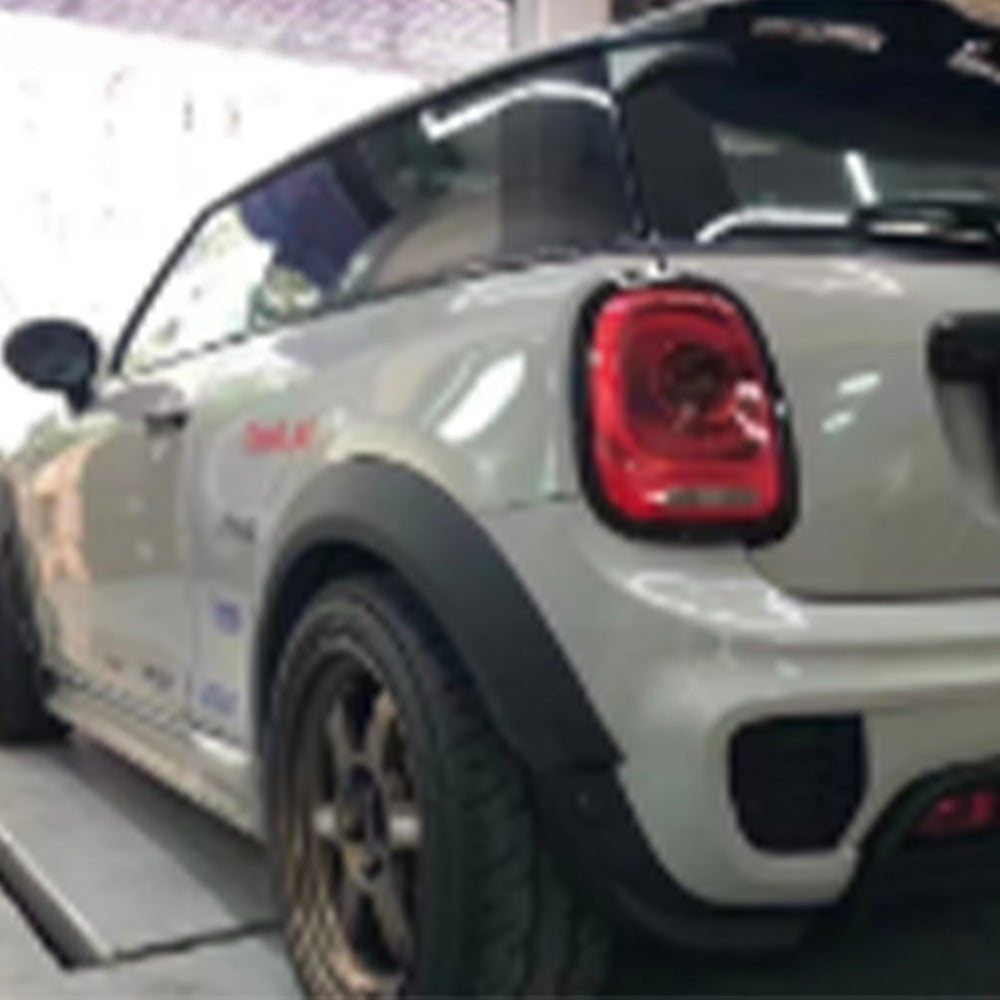 KZT-Style Vented Fender Flares – Fits 2013–2022 MINI Cooper F55 F56 F57 | Carbon Fiber & FRP Options - JDM Tamashii