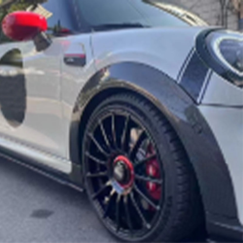 LM-Style Wide Fender Flares – Fits 2013–2022 MINI Cooper F55 F56 F57 | Carbon Fiber & FRP Options - JDM Tamashii