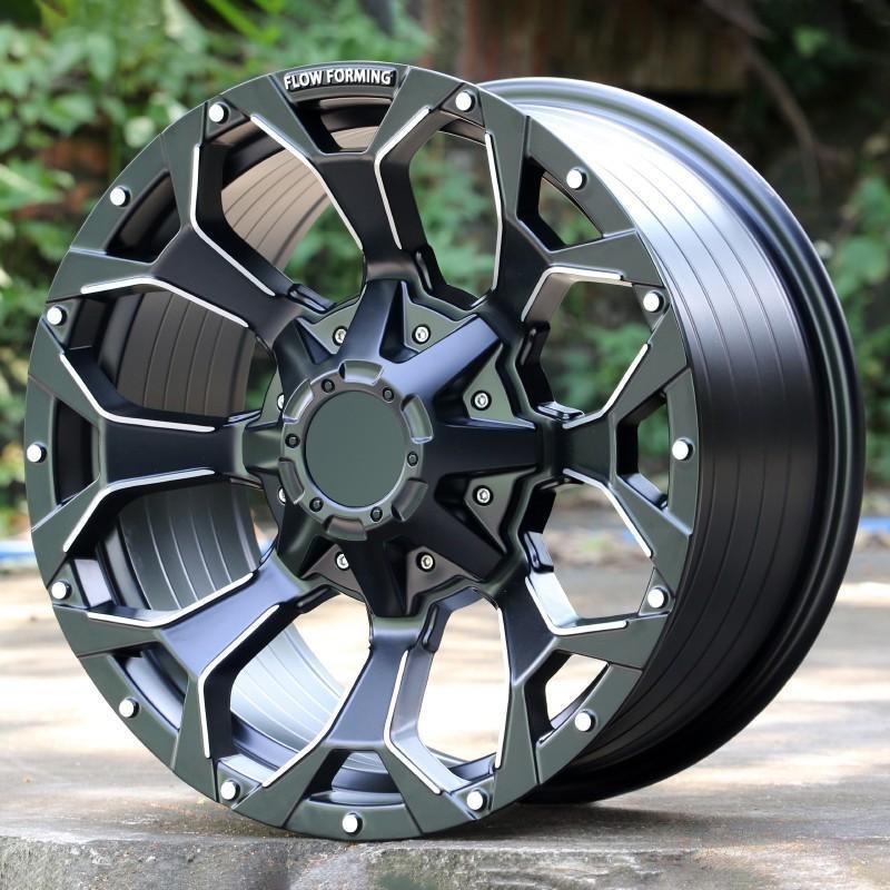 16/17/18/20 Inch Rims Matte Black Off-Road Wheels for Toyota Tacoma, Jeep Wrangler | JDM Tamashii - JDM Tamashii