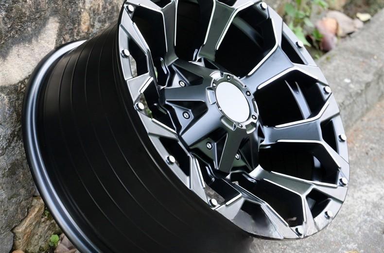 16/17/18/20 Inch Rims Matte Black Off-Road Wheels for Toyota Tacoma, Jeep Wrangler | JDM Tamashii - JDM Tamashii