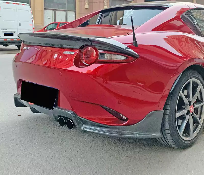Rear Lip Spoiler for Mazda Miata MX-5 ND | Carbon Fiber or FRP - JDM Tamashii