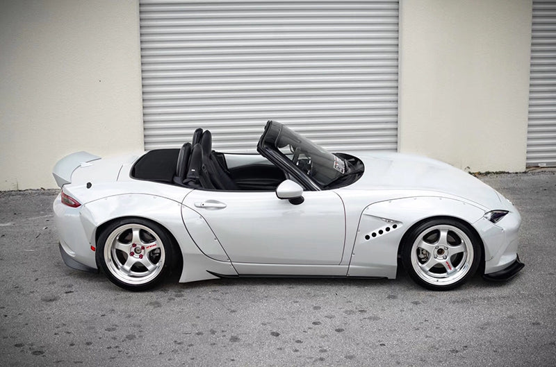 Rocket Bunny-Style Widebody Fender Kit – Fits Mazda Miata MX-5 ND | Carbon Fiber Fiberglass - JDM Tamashii