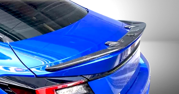 ST-Style Carbon Fiber Rear Wing Spoiler – Fits 2021–2024 Subaru BRZ / Toyota GR86