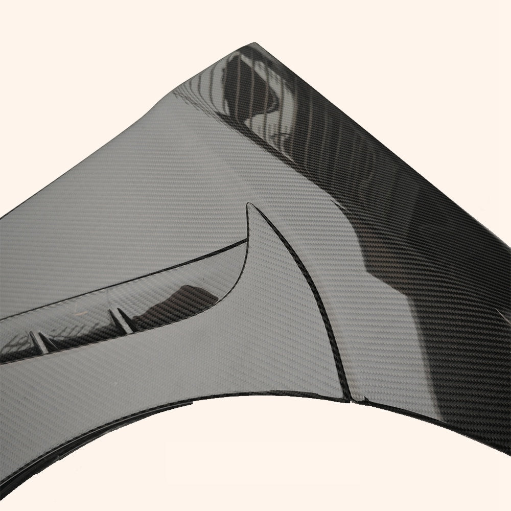 V1-Style Carbon Fiber Front Fenders – Fits 2021–2024 Subaru BRZ / Toyota GR86