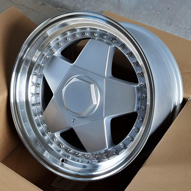17 Inch Silver-Edge Alloy Rims Fitment for Civic, Silvia, AE86 | JDM Tamashii - JDM Tamashii