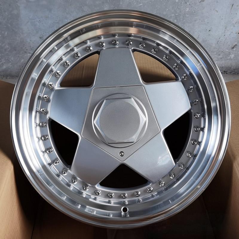 17 Inch Silver-Edge Alloy Rims Fitment for Civic, Silvia, AE86 | JDM Tamashii - JDM Tamashii
