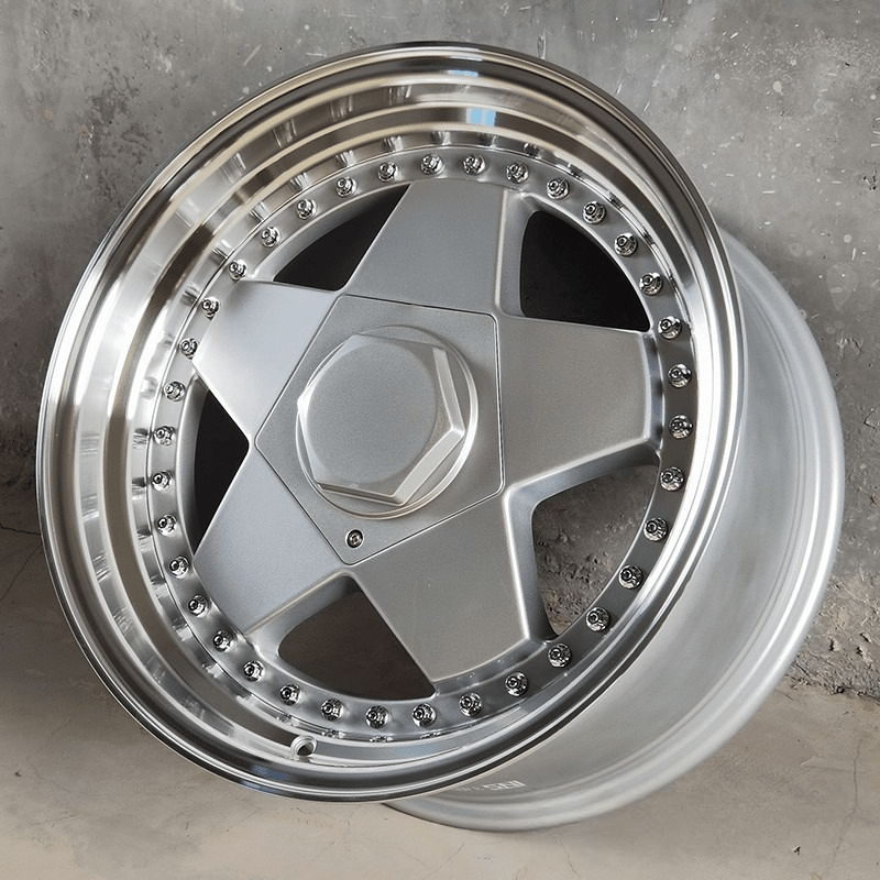 17 Inch Silver-Edge Alloy Rims Fitment for Civic, Silvia, AE86 | JDM Tamashii - JDM Tamashii