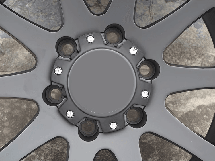 17 inch Matte Black Off-Road Wheels – Fits Jeep Wrangler, Ford Bronco, Land Cruiser Prado | JDM Tamashii - JDM Tamashii