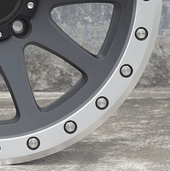 17 inch Matte Black Off-Road Wheels – Fits Jeep Wrangler, Ford Bronco, Land Cruiser Prado | JDM Tamashii - JDM Tamashii