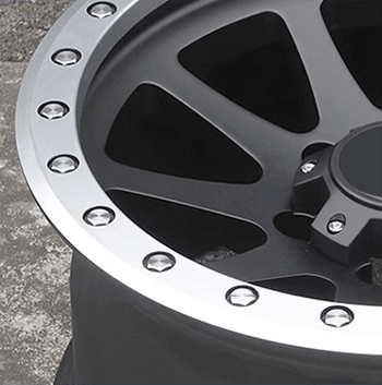 17 inch Matte Black Off-Road Wheels – Fits Jeep Wrangler, Ford Bronco, Land Cruiser Prado | JDM Tamashii - JDM Tamashii