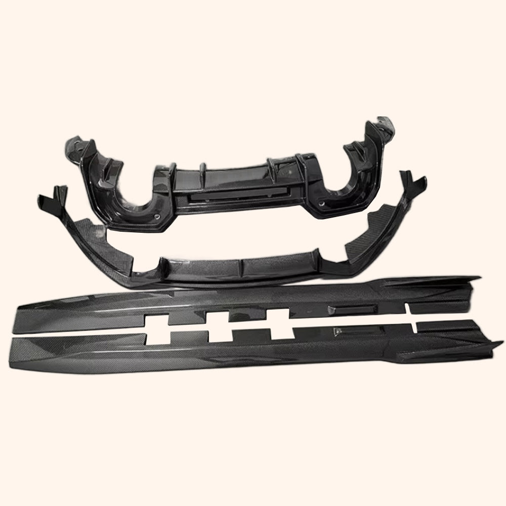 ADR-Style Full Body Kit – Carbon Fiber Front Lip, Side Skirts & Rear Diffuser for 2021–2024 Subaru BRZ / Toyota GR86