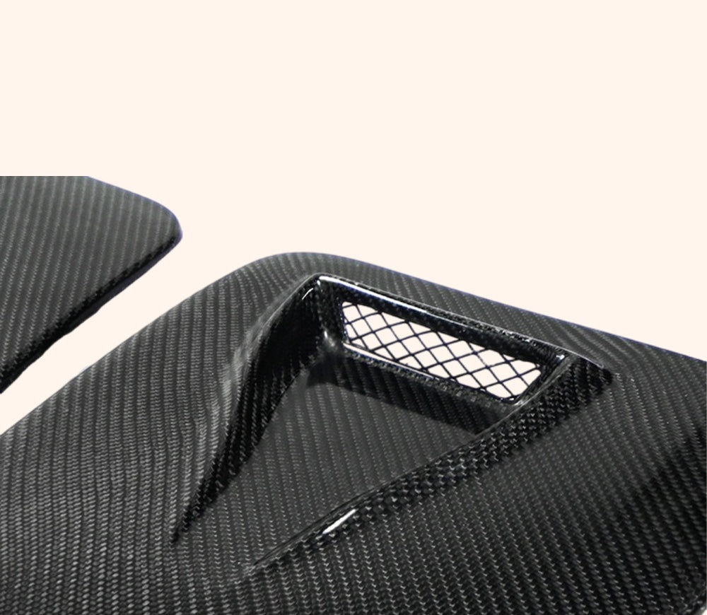 Carbon Fiber Headlight Vent Covers for Mazda Miata MX-5 NA | JDM Pop-Up Headlight Mod - JDM Tamashii