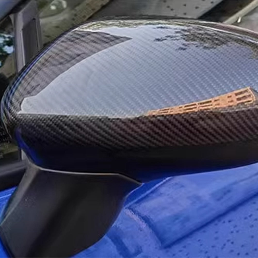 Dry Carbon Fiber Side Mirror Covers – Fits 2021–2024 Subaru BRZ / Toyota GR86
