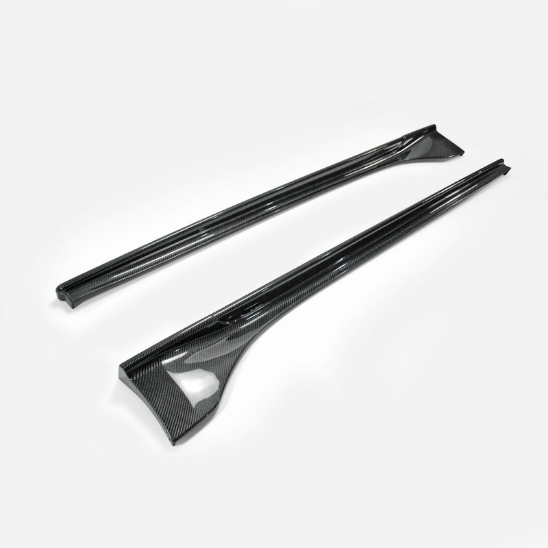 ESQ Style Carbon Fiber Side Skirt Extensions – Fits Mazda Miata MX-5 ND - JDM Tamashii