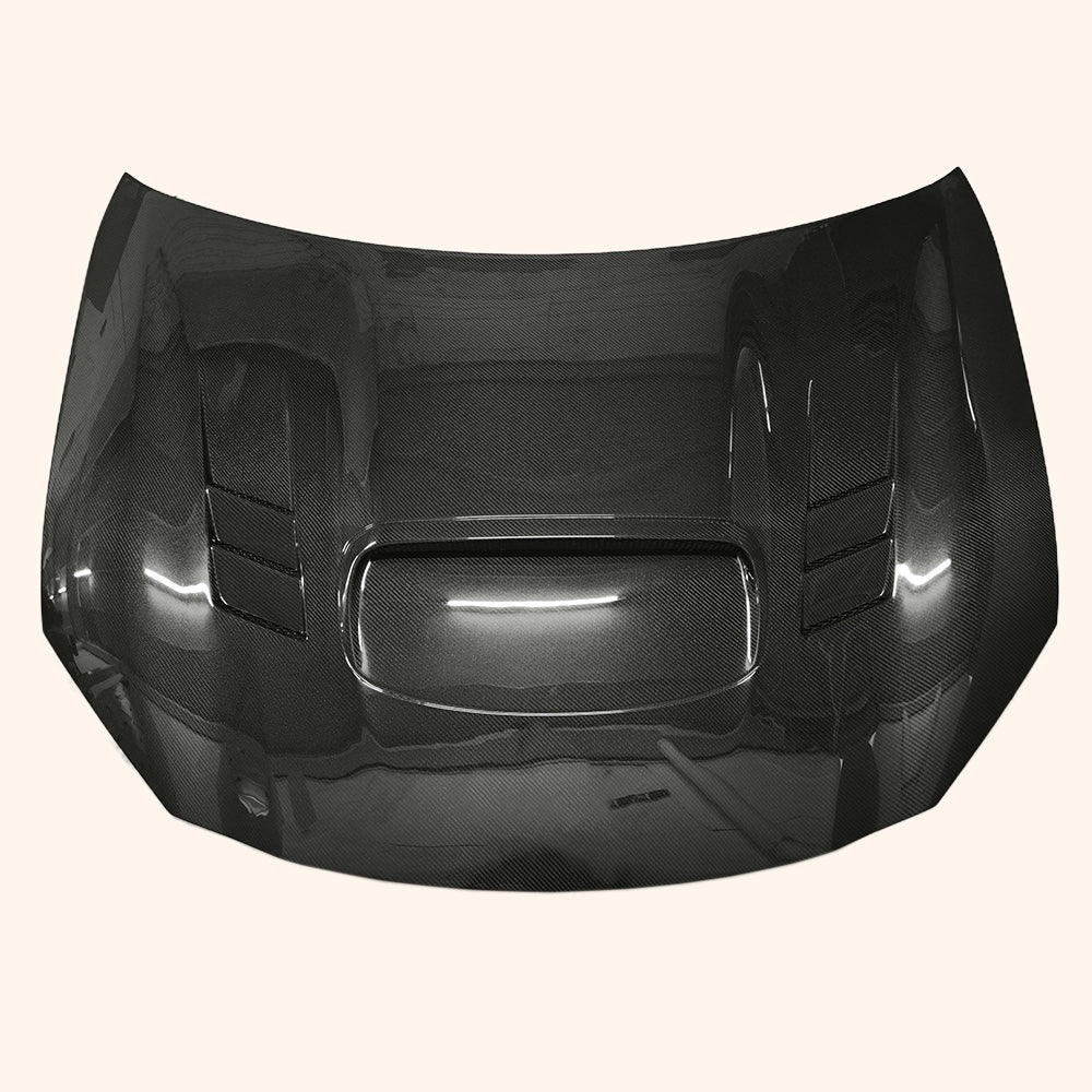 FA-Style Carbon Fiber Vented Hood – Fits 2021–2024 Subaru BRZ / Toyota GR86