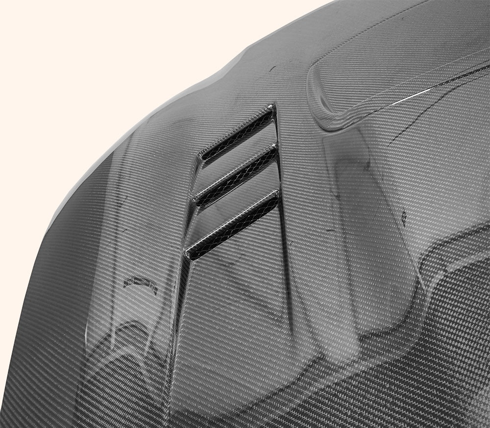 FA-Style Carbon Fiber Vented Hood – Fits 2021–2024 Subaru BRZ / Toyota GR86