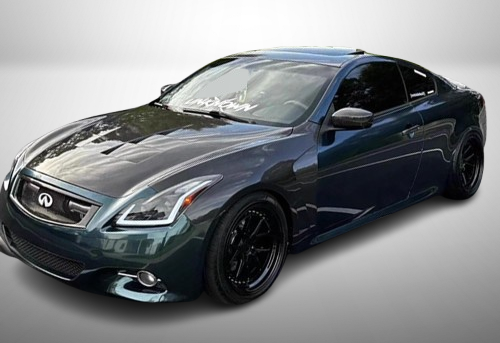 HT Style Vented Carbon Fiber Front Fenders – Fits 2008–2013 Infiniti G37 Coupe