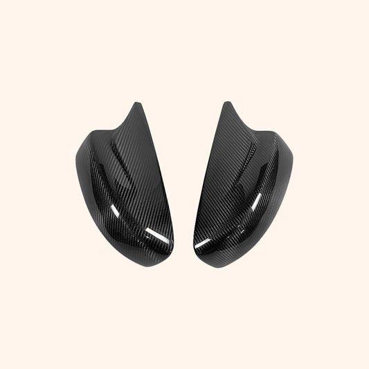 KZ-Style Carbon Side Mirror Covers – Fits 2008–2013 Infiniti G37 Coupe | Multiple Finishes Available - JDM Tamashii